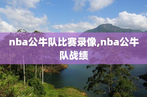 nba公牛队比赛录像,nba公牛队战绩