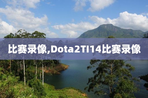 比赛录像,Dota2TI14比赛录像